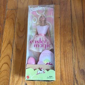 Vintage Mattel 2002 Easter Magic Barbie Doll Egg Special Edition Some Box Wear